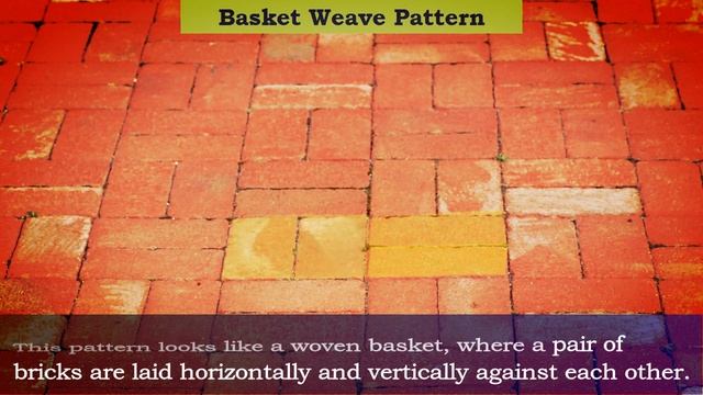 Common Brick Patterns Used In Paving // Brick Paving Patterns //