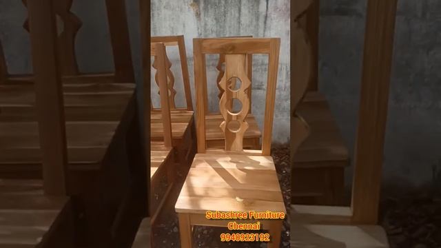 Teak Wood Dining Chairs And Table Chennai Subashree Furniture