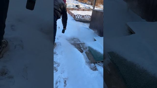 Turbo Снегодуйка #зима #снег #природа #motorussus #новыйгод #морозко #снегопад