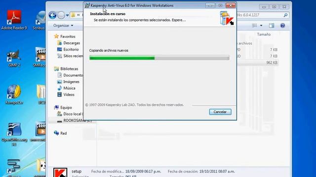 Instalacion Antivirus Kaspersky