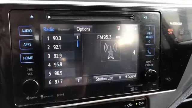 2017 TOYOTA COROLLA XSE - P9555A