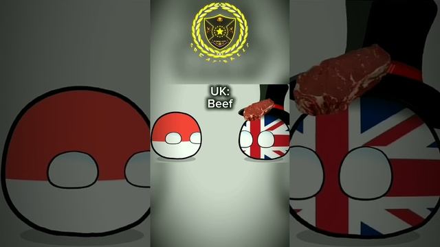 АНГЛИЙСКИЙ ЯЗЫК Vs ИНДОНЕЗИЙСКИЙ #countryballs #shorts #animation #fyp #uk #memes #trend #indonesia