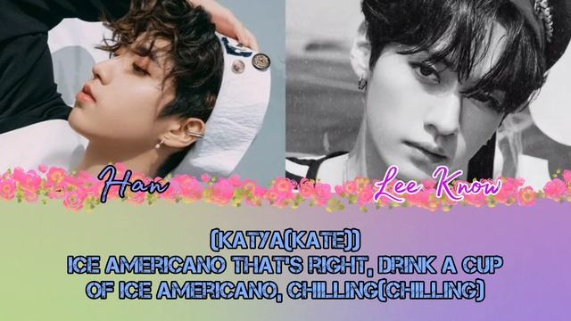 Lee Know & Han (Stray Kids) - Ice Americano (Cover By Katya & Kate)