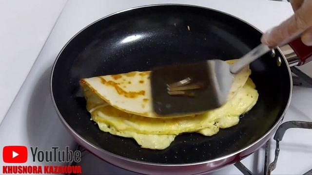 Quesadilla  Мексиканча нонушта тайёрлаш.