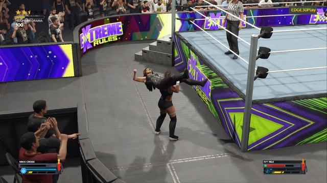 WWE2K24 NIKKI CROSS VS IVY NILE