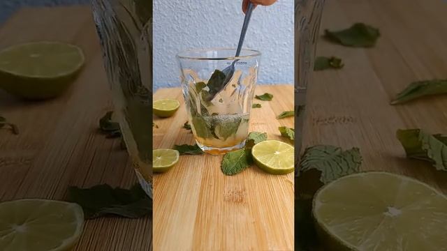 Sparkling Mint Lemonade/low Calories/ No Sugar/ #shorts