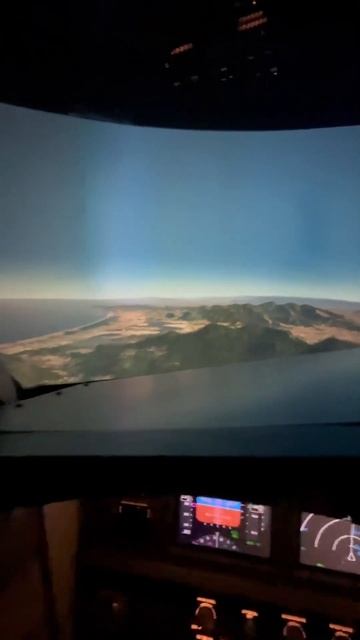 Полет на авиатренажере Boeing737