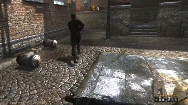 Wolfenstein прохождение #3 Чёрный рынок и сопротивление