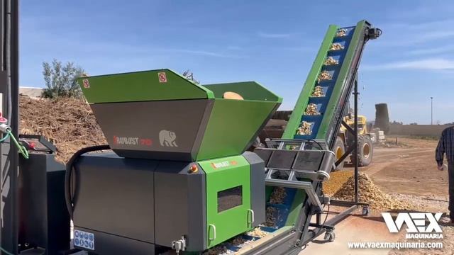 ROBUST | Entrega Trituradora Eléctrica Universal SD70 En Valencia