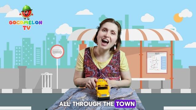 The Wheels On The Bus Song - Nursery Rhymes And Kids Songs