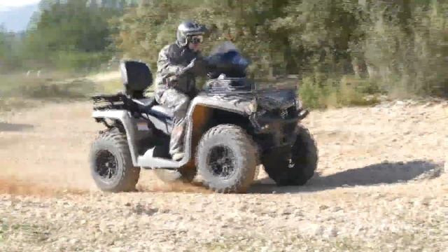 TEST  CAN-AM OUTLANDER L-MAX 570 DPS