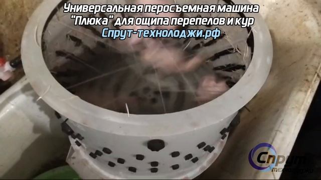 Универсальная перосъемная машина 