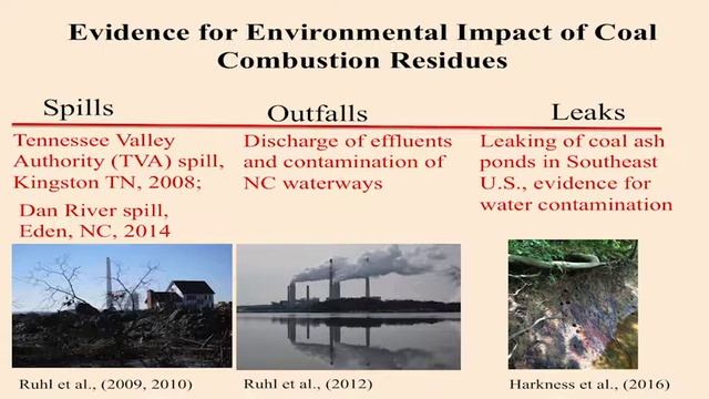 2016 Fall Forum, Avner Vengosh, Coal Ash Risks