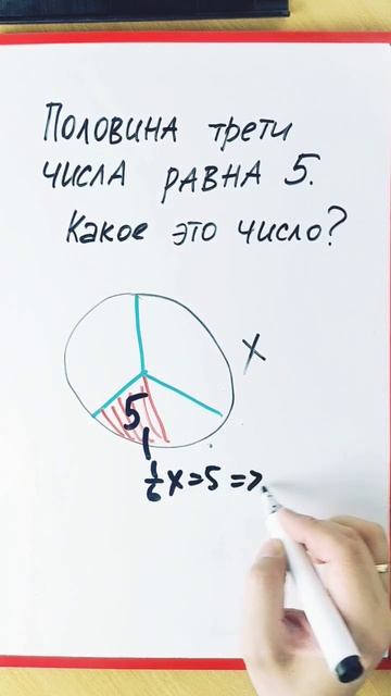 3 класс. Задача про части