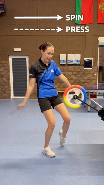 Самое важное в мощном топспине