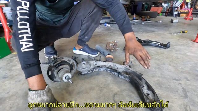 EP.394 ยกชุดช่วงล่าง Mazda2 Skyactiv ไมล์แสนกว่าทำอะไรบ้าง | ช็อคอัพ ปีกนก ลูกหมาก ลูกปืนล้อ