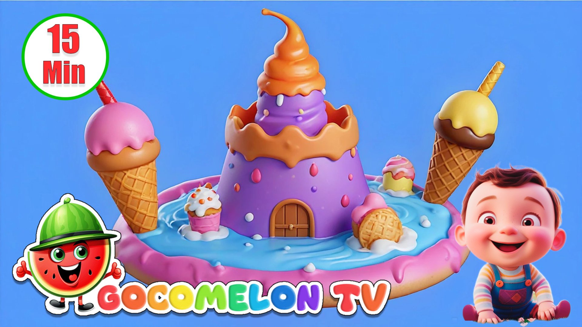Ice Cream Song  | Catchy Nursery Rhymes & Fun Kids' Songs!
