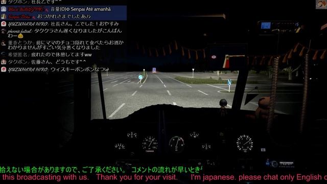ETS2 ライブ配信 のーんびり運びます MarioMap Kraz260 なかなか大変な道程です