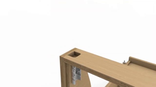 Hettich VarioFlex with flat link for UniFix: adjustable fitting for upholstered furniture