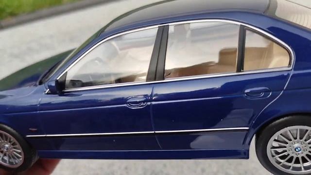 BMW E39 540i metal detailed miniature KK SCALE 1:18 UNBOXING diecast MODEL