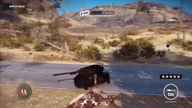 Just Cause 3 Heat Level 5 Chase