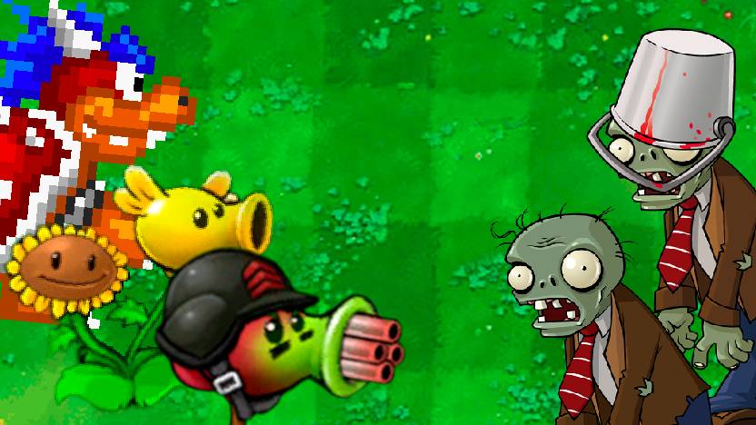 Атака растений-мутантов — PVZ Fusion