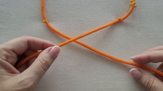 Видео №4 . Соединение 2-х нитей.