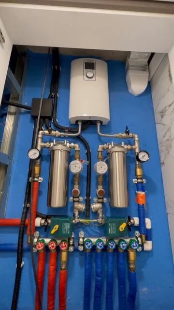 Лучший способ организации сантехнического узла #shorts