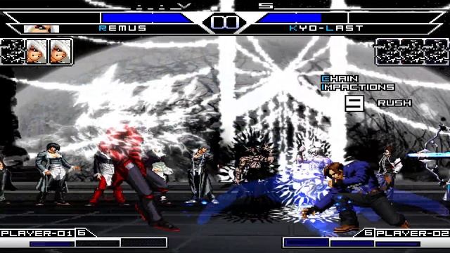 [KOF Mugen] Remus Vs 16 Ultimate Random Fighters Team | 1Vs16