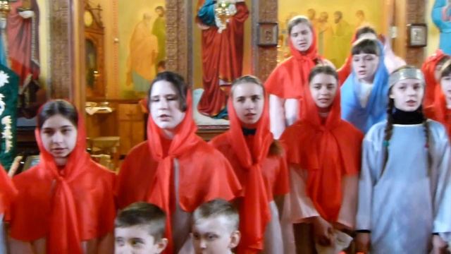 Пасхальный концерт 2017 год, воскресная школа.