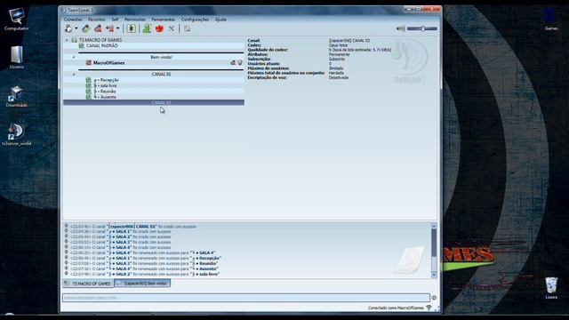 Como Criar Salas E Configura TeamSpeak 