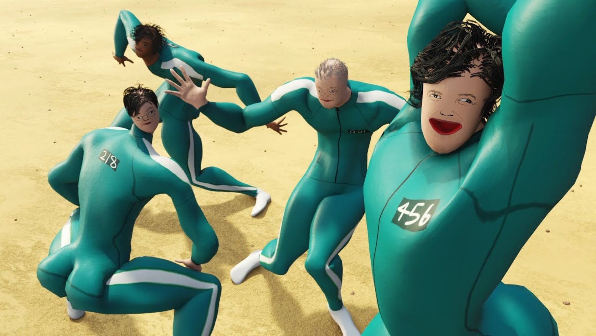 Игра Кальмаров Анимация + Подборка из Тик Тока SQUID GAME ANIMATION