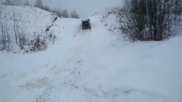 Паджеро в карьерах