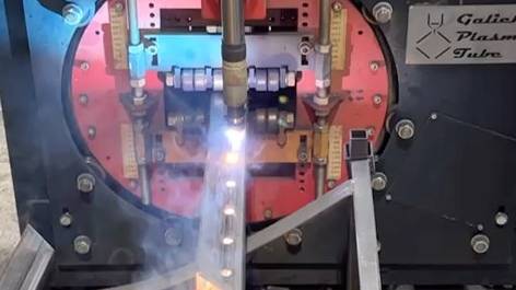 Плазменная резка труб
