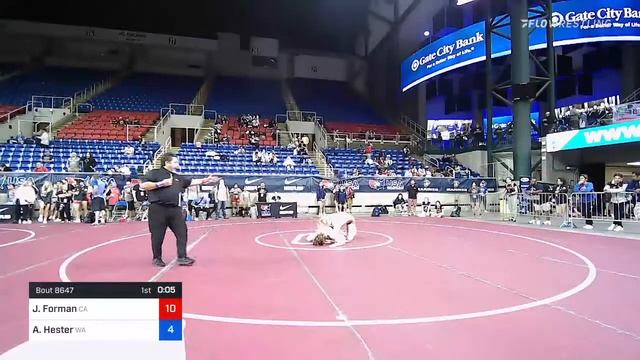 152 Lbs Consi Of 8 1 - Johanna Forman California Vs Aynslee Hester Washington 5069