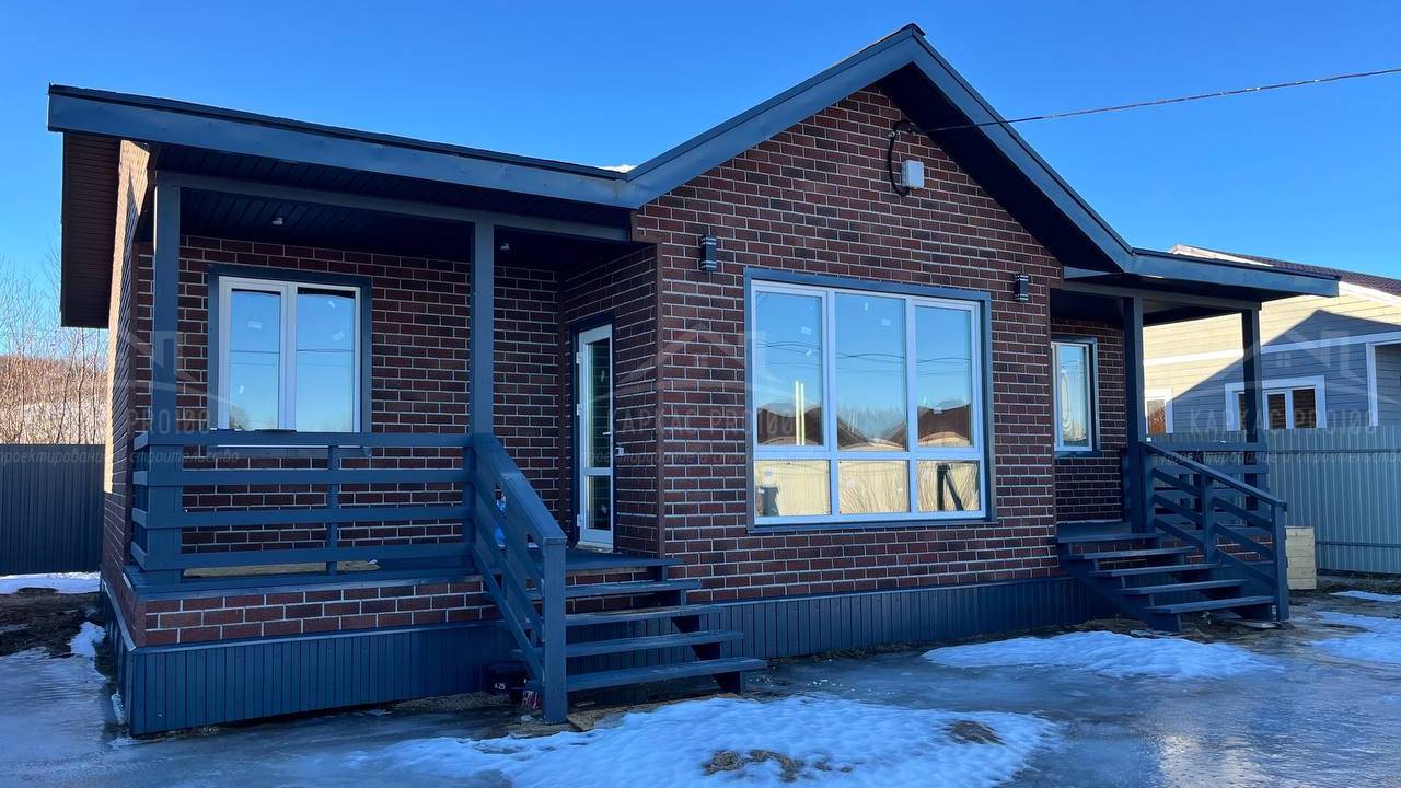 🏡Каркасный дом 8х12м