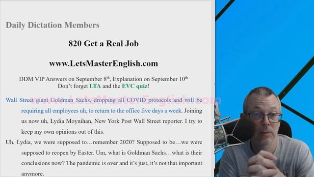 DD Daily Dictation #411 Challenge