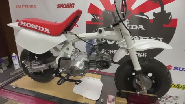 Honda Z50r продолжение ч.4