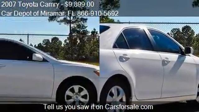 2007 Toyota Camry  For Sale In Miramar, FL 33023 At The Car