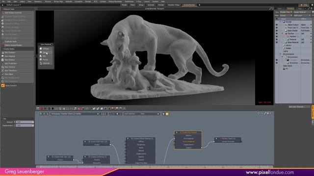 MODO Octane _ Mixed Material