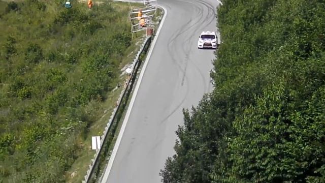 Dobšinský Kopec 2013-Mitsubishi Lancer EVO X č.104-Vladimír Hanuš- 1jazda