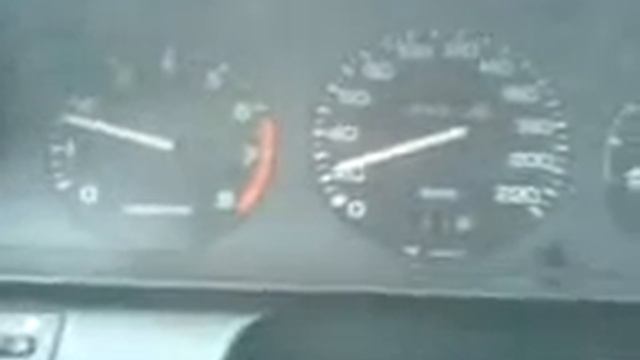 Honda Accord Aerodeck-Burnout In Fifth Gear In The Snow