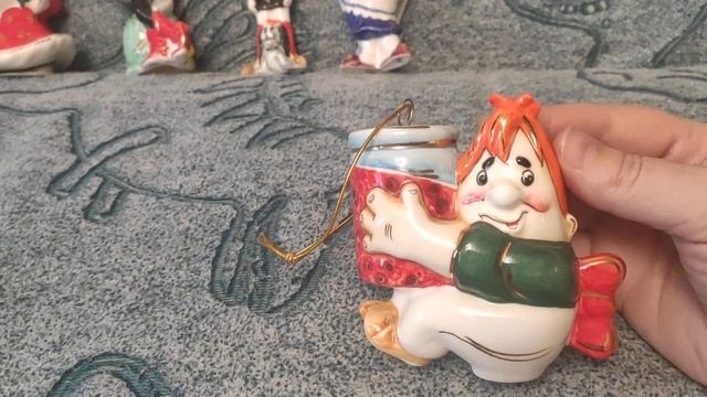 Ёлочные игрушки фарфоровые Лефортовский фарфоровый завод