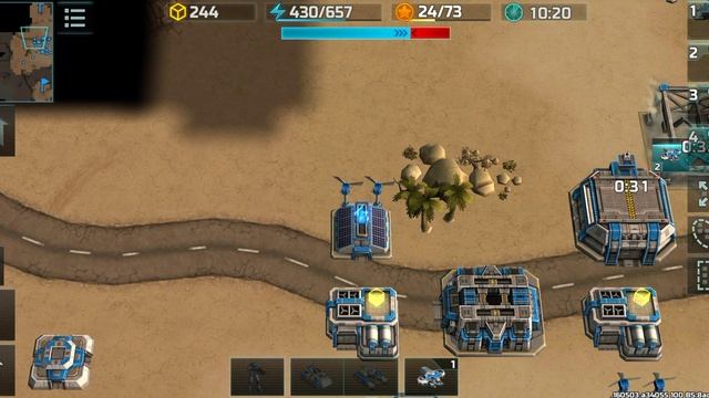 Захват флага в Art Of War 3 когда мешают )))