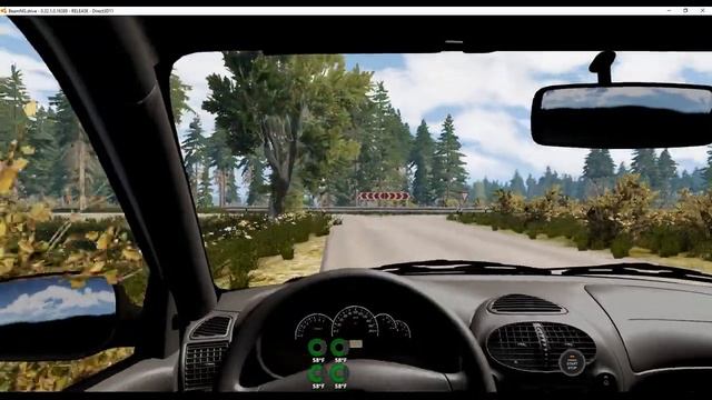 моя первая авария в BeamNG.drive