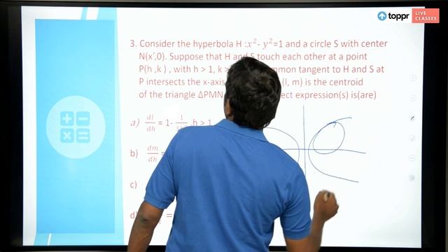 LiveClasses: JEE Advanced - Maths | Parabola, Ellipse And Hyperbola