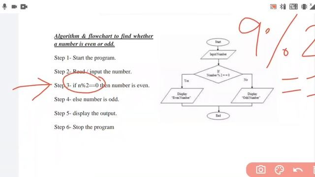 Programming In C: An Introduction To Algorithm & Flowchart|csit|modulus Operator