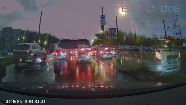 Видеорегистратор Incar VR-418: пример съемки