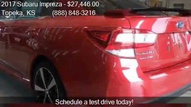 2017 Subaru Impreza Sport AWD 2.0i 4dr Sedan CVT For Sale In