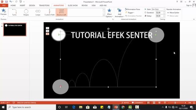 AMAZING, Cara Memberi Efek Senter Pada Powerpoint #TrikPowerPoint